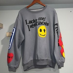 Lucky me I see‎ ghosts crewneck